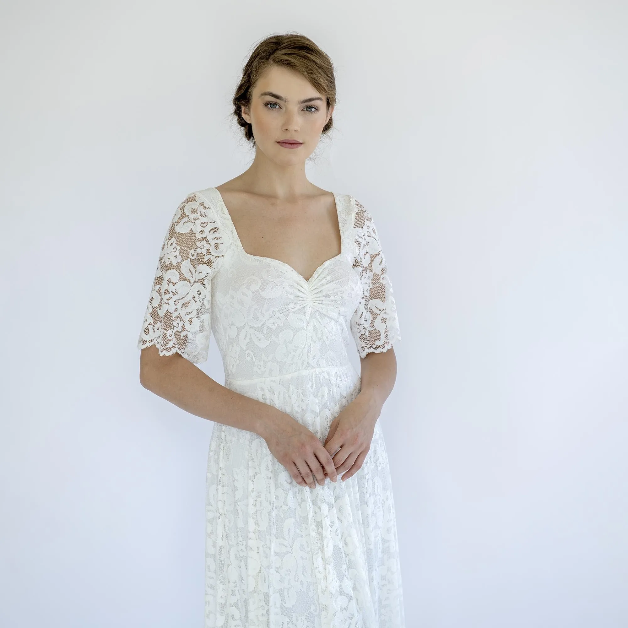Sweetheart Neckline Dress #1472