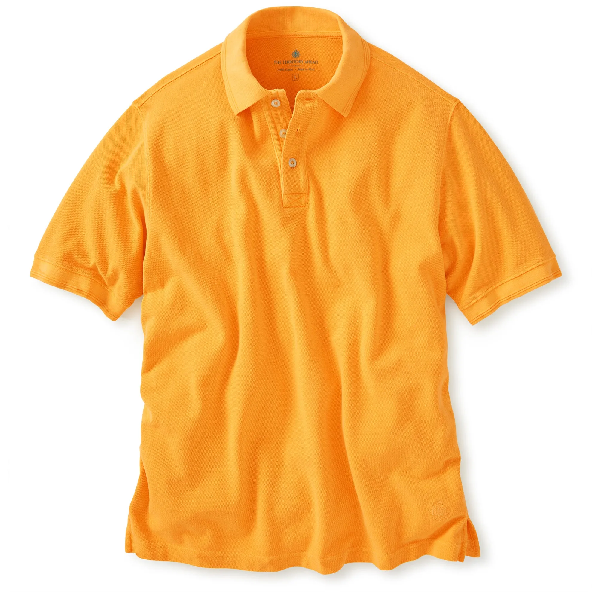 Tall East-West Pique Polo