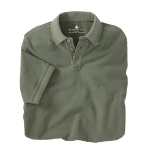 Tall East-West Pique Polo