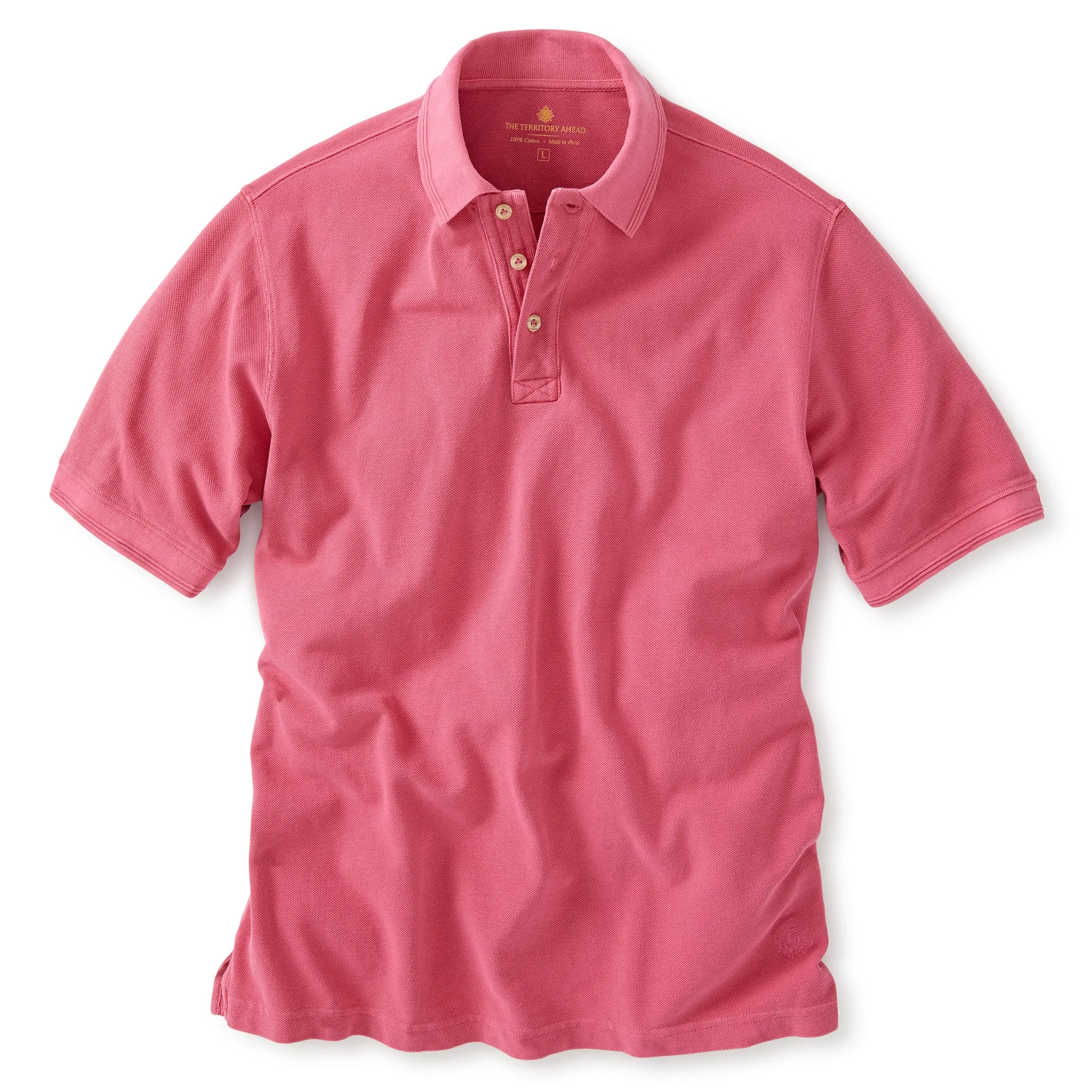 Tall East-West Pique Polo