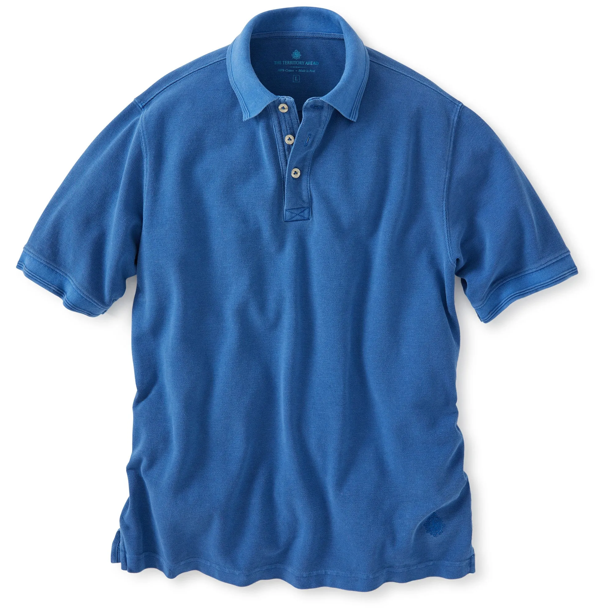 Tall East-West Pique Polo