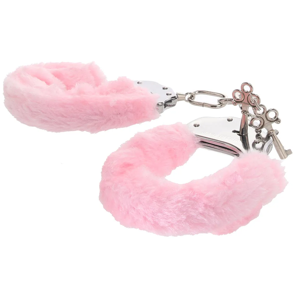 Tempasia Beginner Fuzzy Cuffs in Pink
