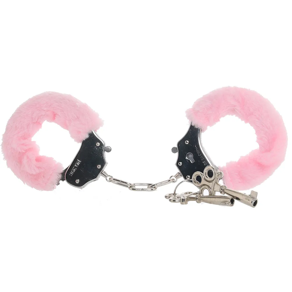 Tempasia Beginner Fuzzy Cuffs in Pink
