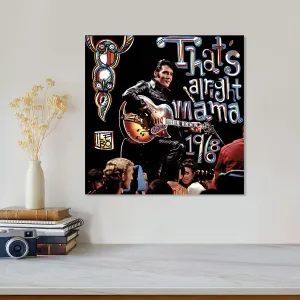 That's Alright Mama - Lebo Steel Mineral Print