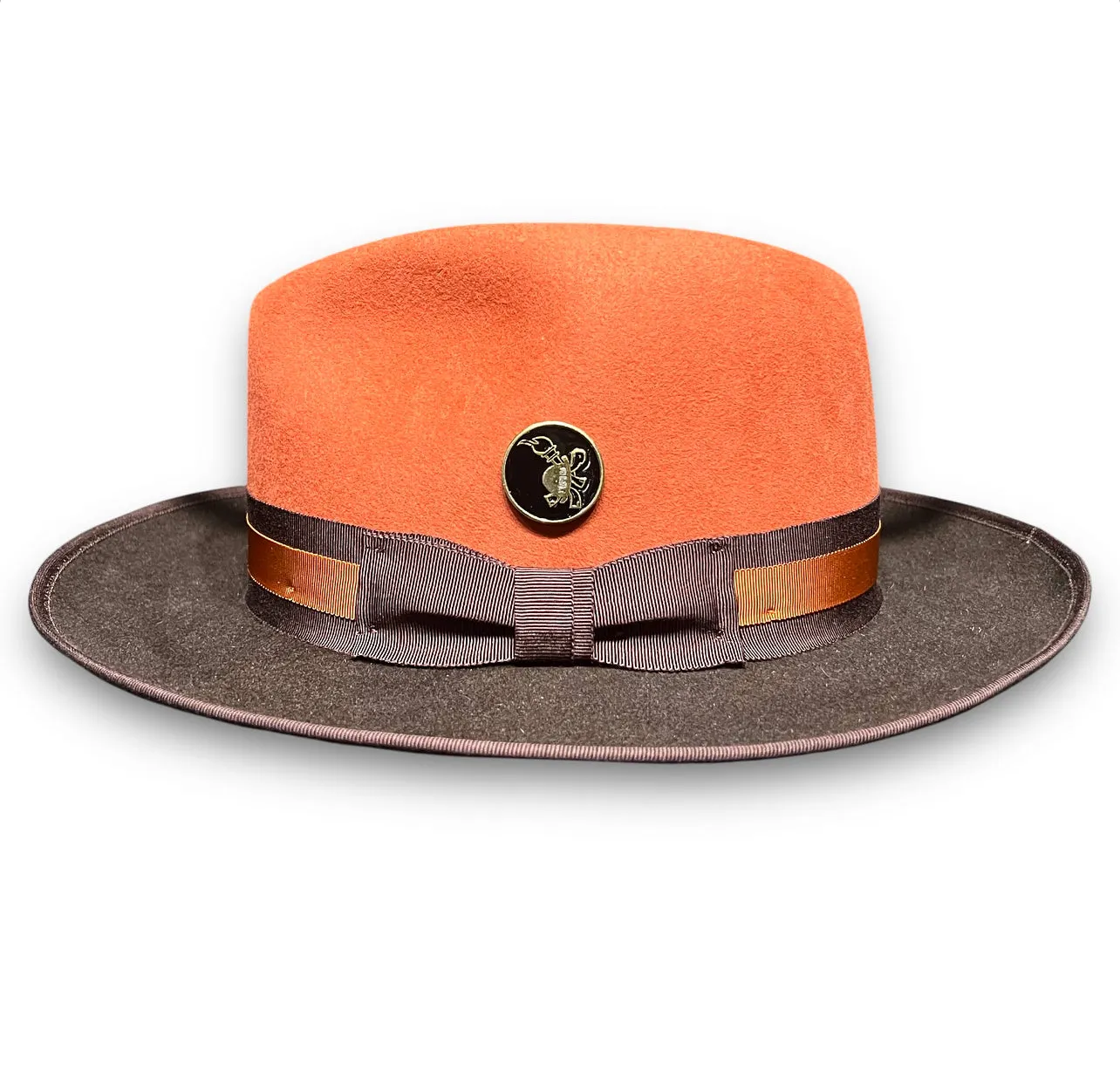 THE FLAMEKEEPERS HAT CLUB DUO PUMPKIN SPICE FEDORA