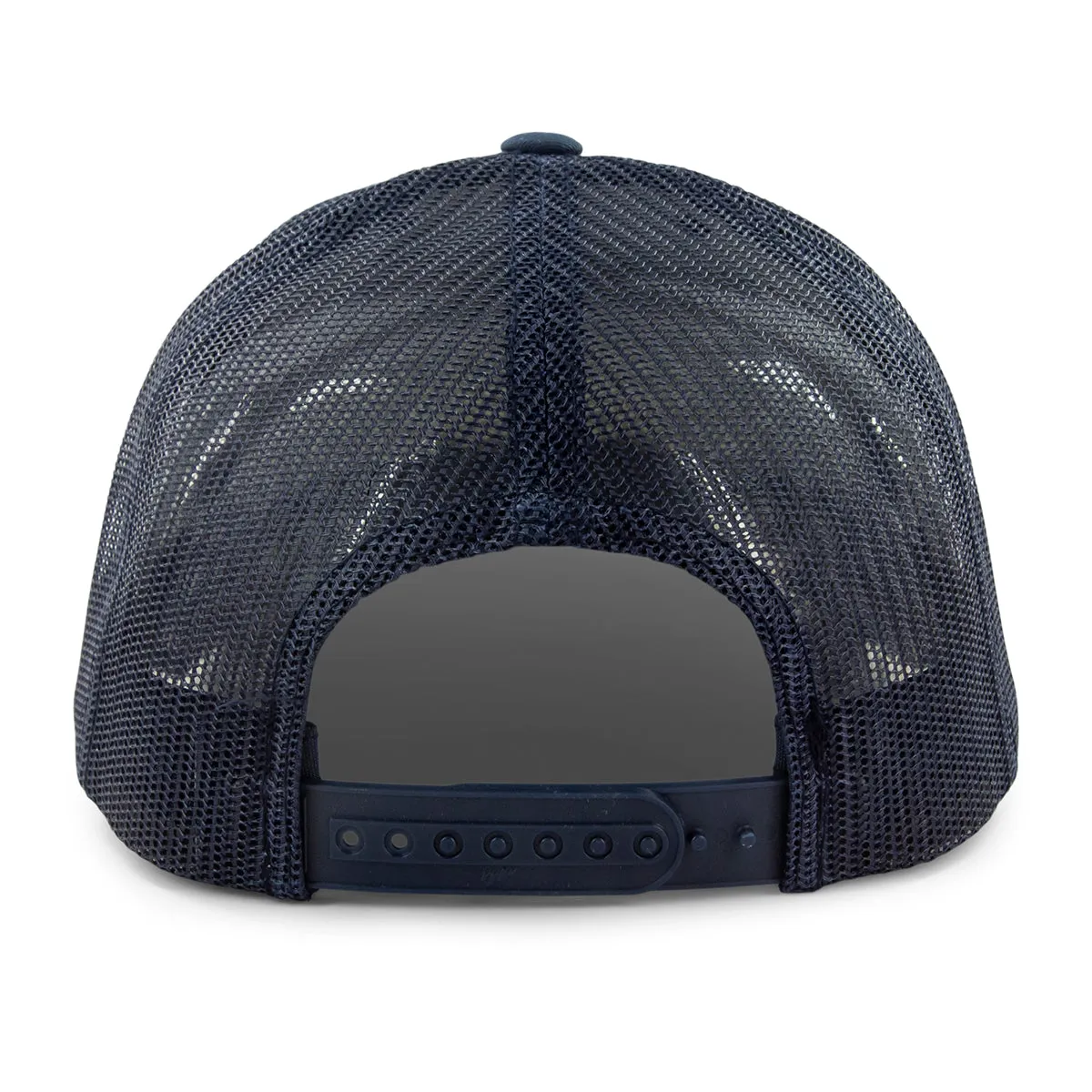 The Grill Sergeant Leather Classic Snapback Trucker