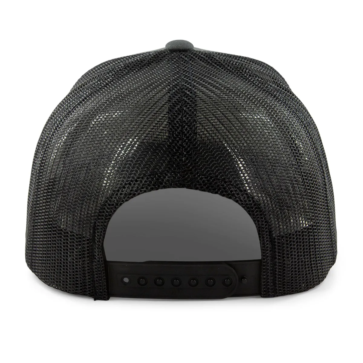 The Grill Sergeant Leather Classic Snapback Trucker
