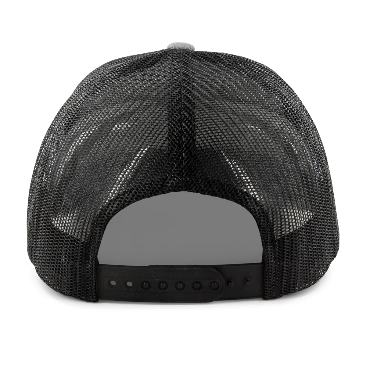 The Grill Sergeant Leather Classic Snapback Trucker
