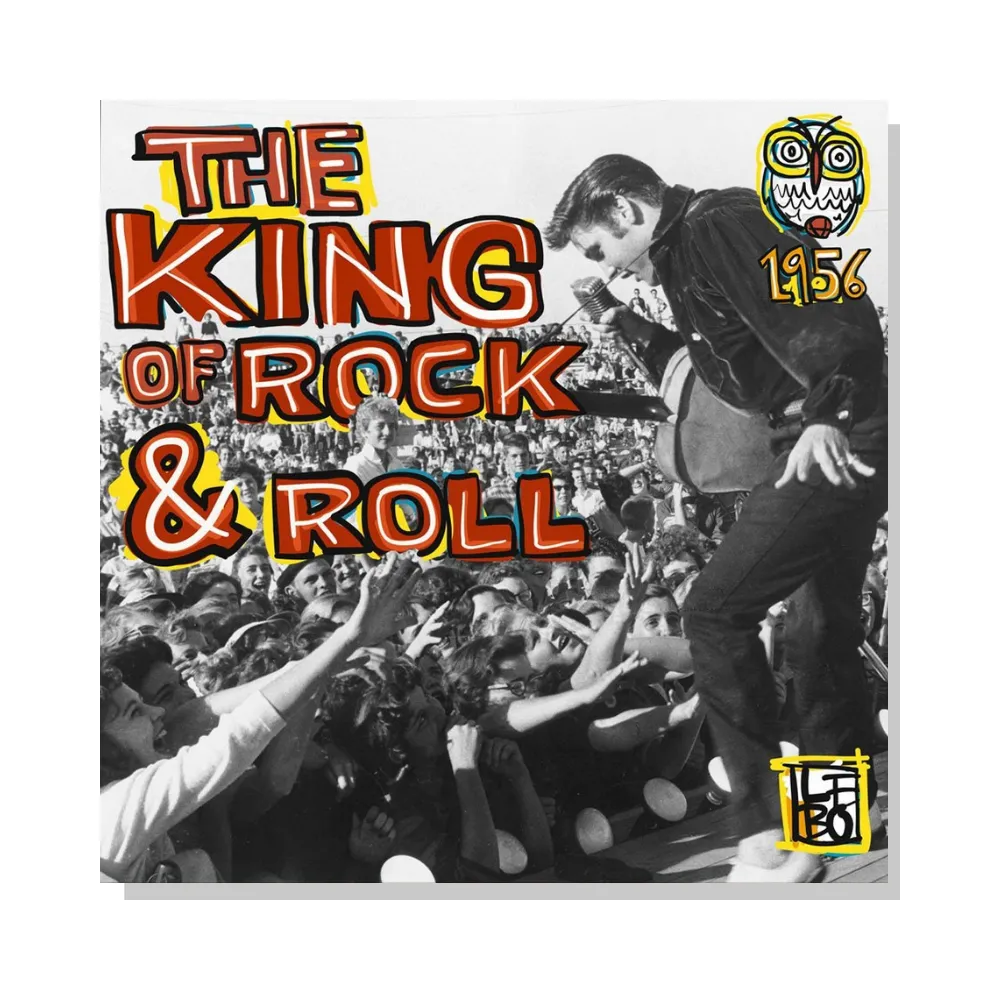 The King Of Rock & Roll - Lebo Steel Mineral Print