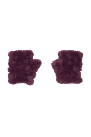 The Mandy Mittens- Plum