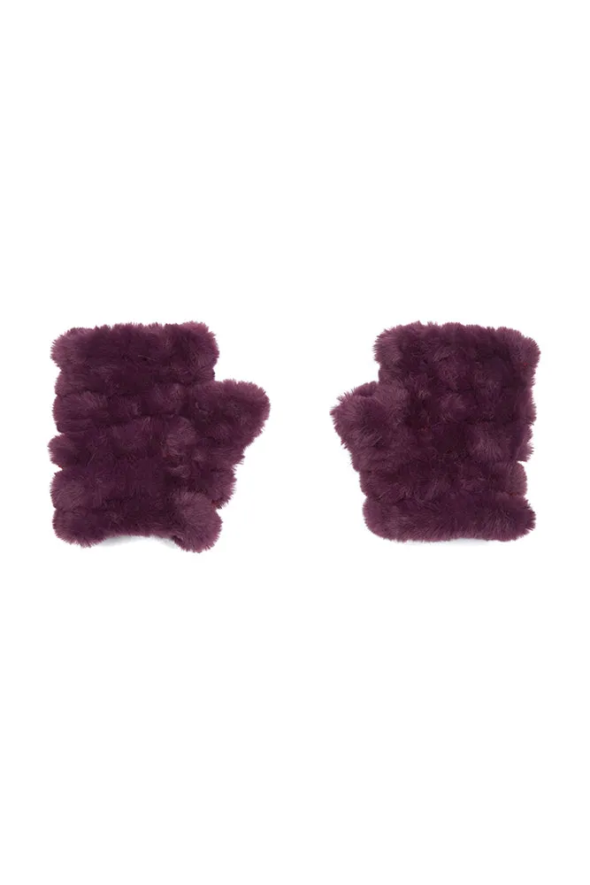 The Mandy Mittens- Plum