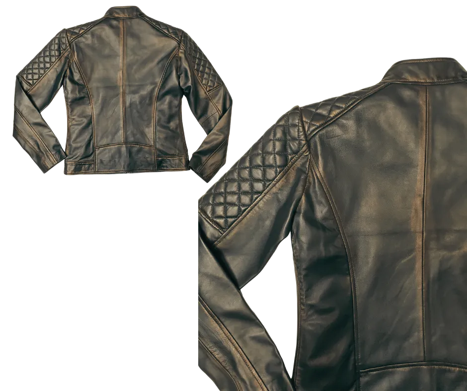 The "Benatar" Ladies Leather Jacket