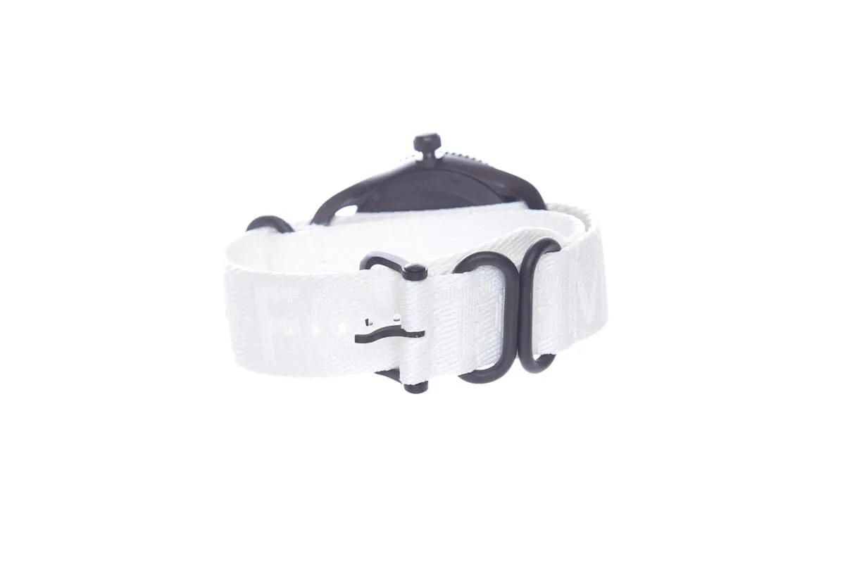 Tom Ford Black and White Ocean Plastic 43MM Watch