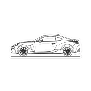 Toyota GR86 Outline Sticker