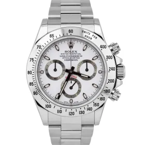 UNPOLISHERD Rolex Daytona Cosmograph BLUE LUME 40mm RANDOM SERIAL 116520