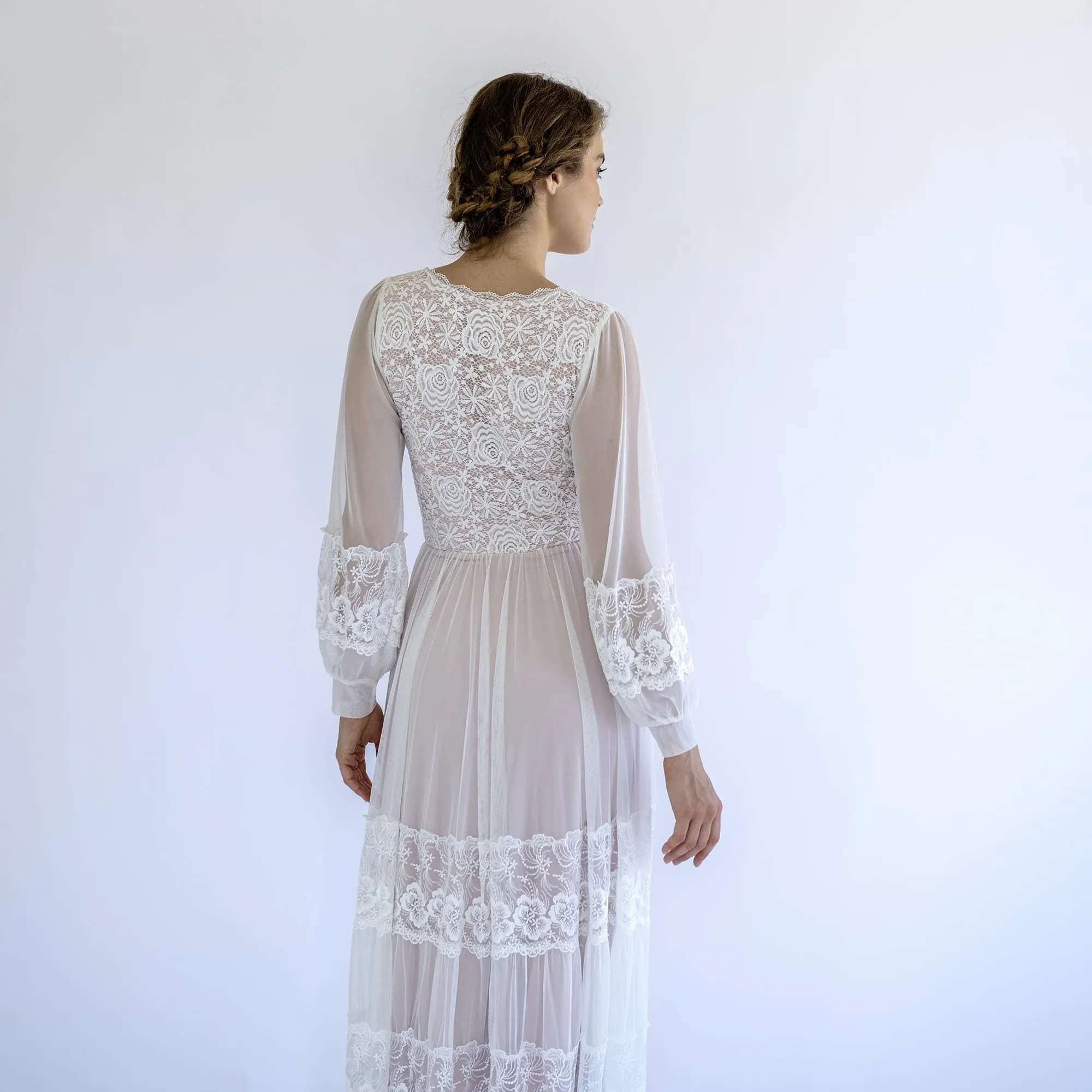V-Neck Dress #1504