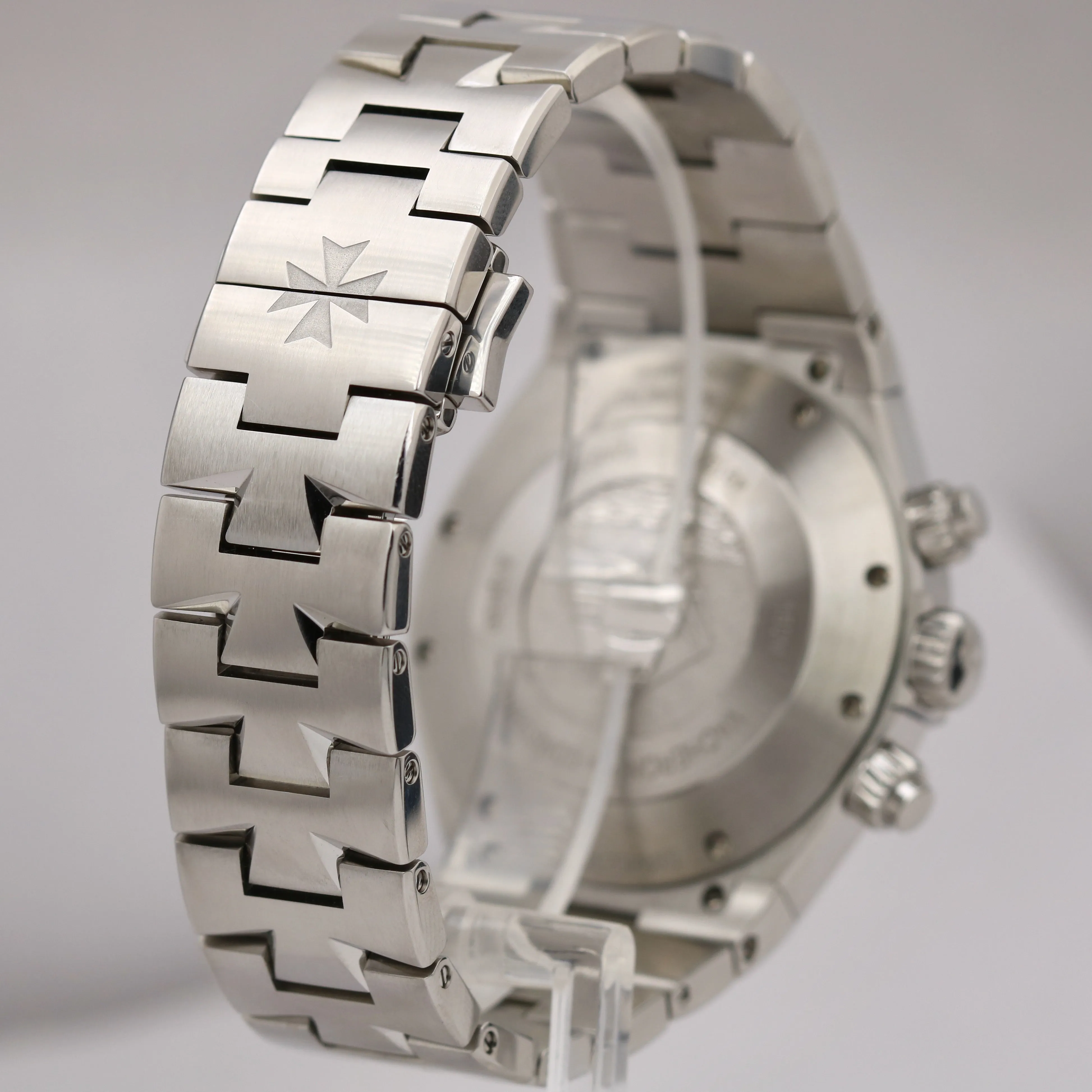 Vacheron Constantin Overseas BLUE 42mm Stainless Steel 49150 PAPERS Watch B P