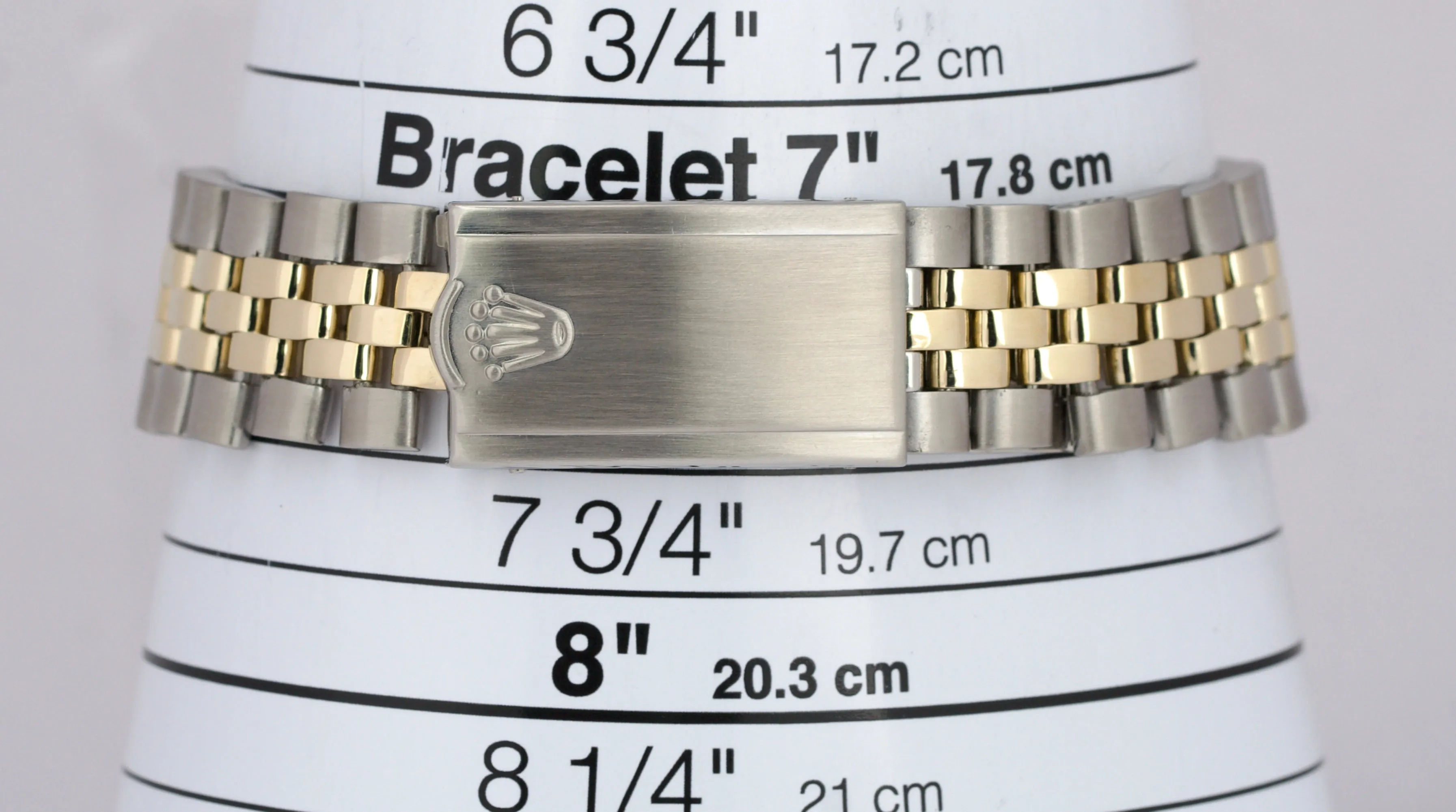 VINTAGE 1968 Rolex Oyster Perpetual SILVER 34mm 14K Gold Stainless Jubilee 1025