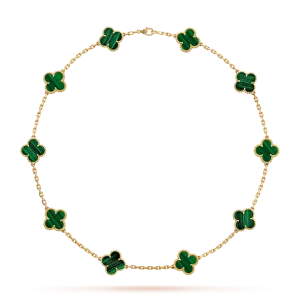 Vintage Alhambra necklace, 10 motifs