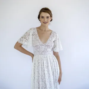 Vintage Lace Wedding Dress #1492