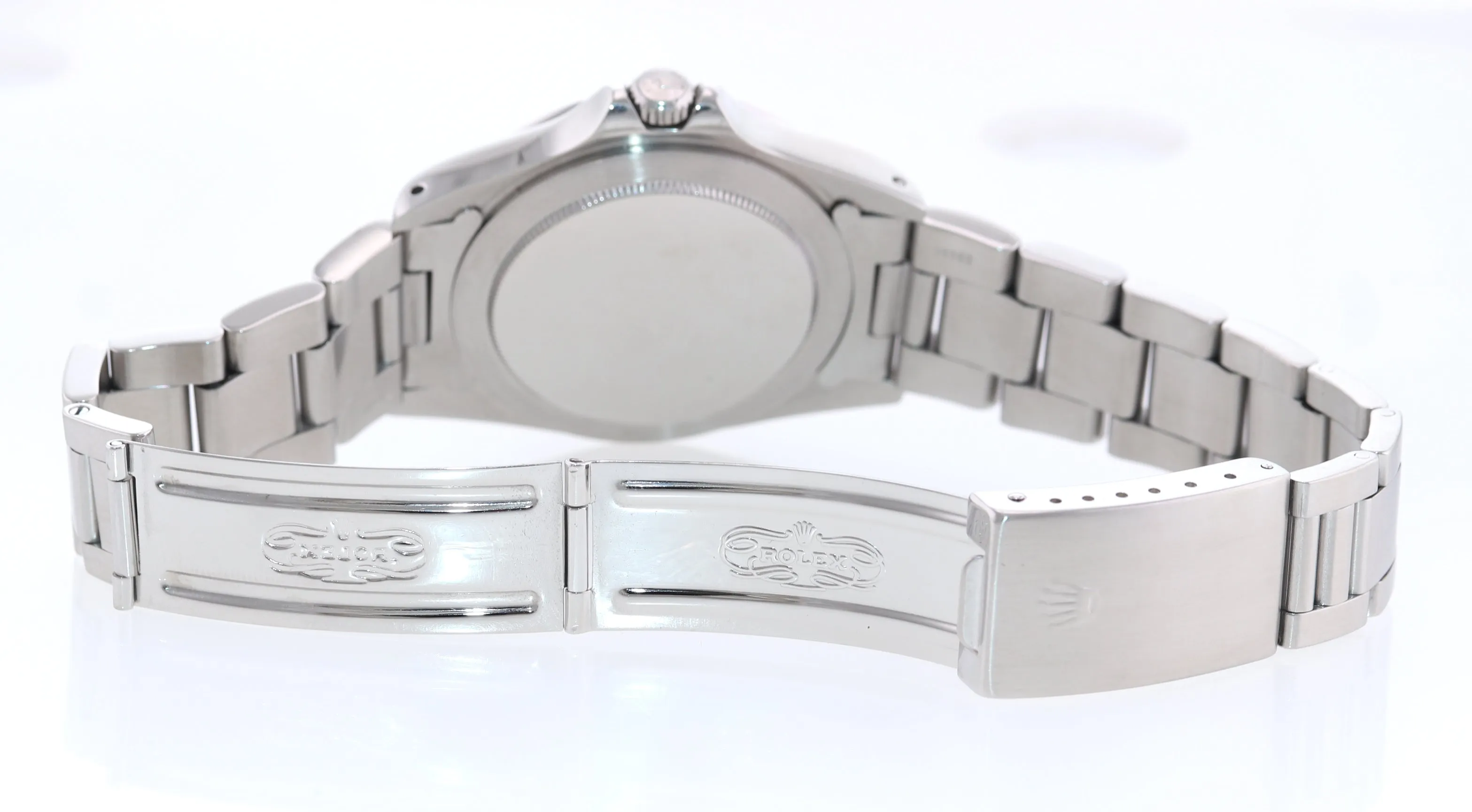 Vintage Rolex Explorer II 1655 Steve McQueen Orange 40mm Stainless Steel Watch