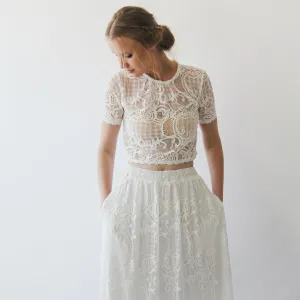 Vintage style Lace Top  #2056