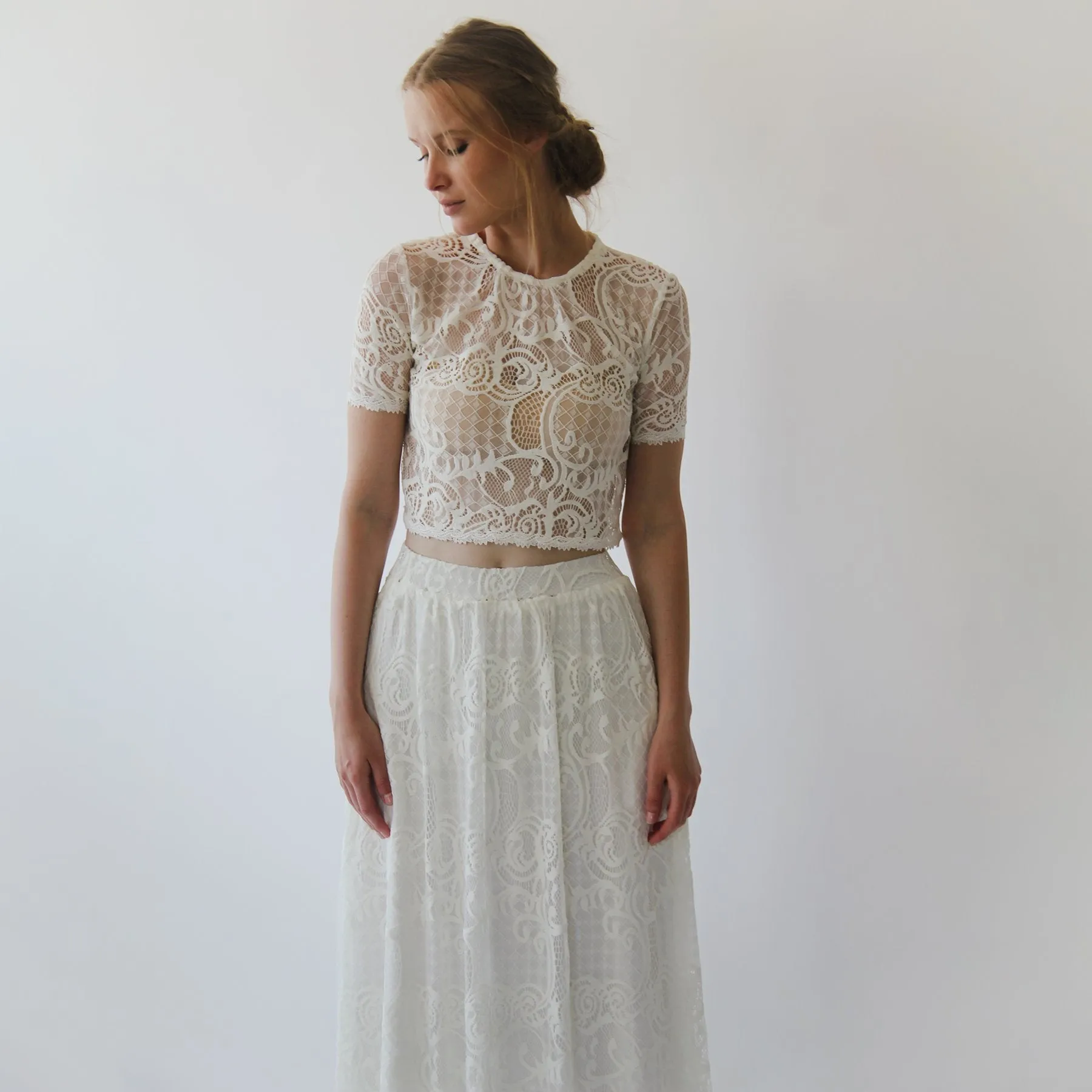 Vintage style Lace Top  #2056