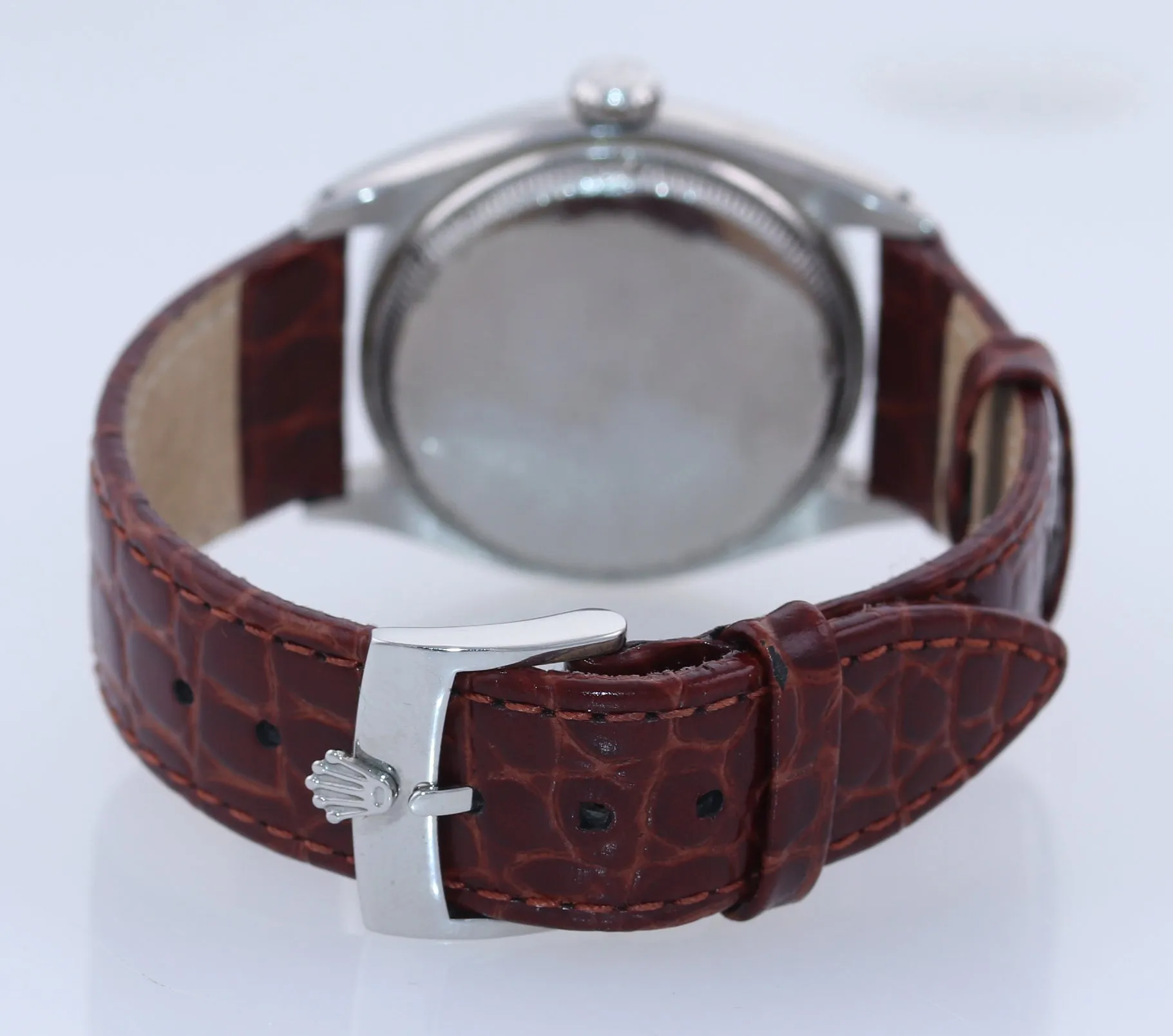 VTG 1962 Rolex Oysterdate Precision Stainless Steel Swiss Manual Watch 6094