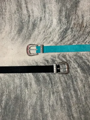 Western Style Leather Belt