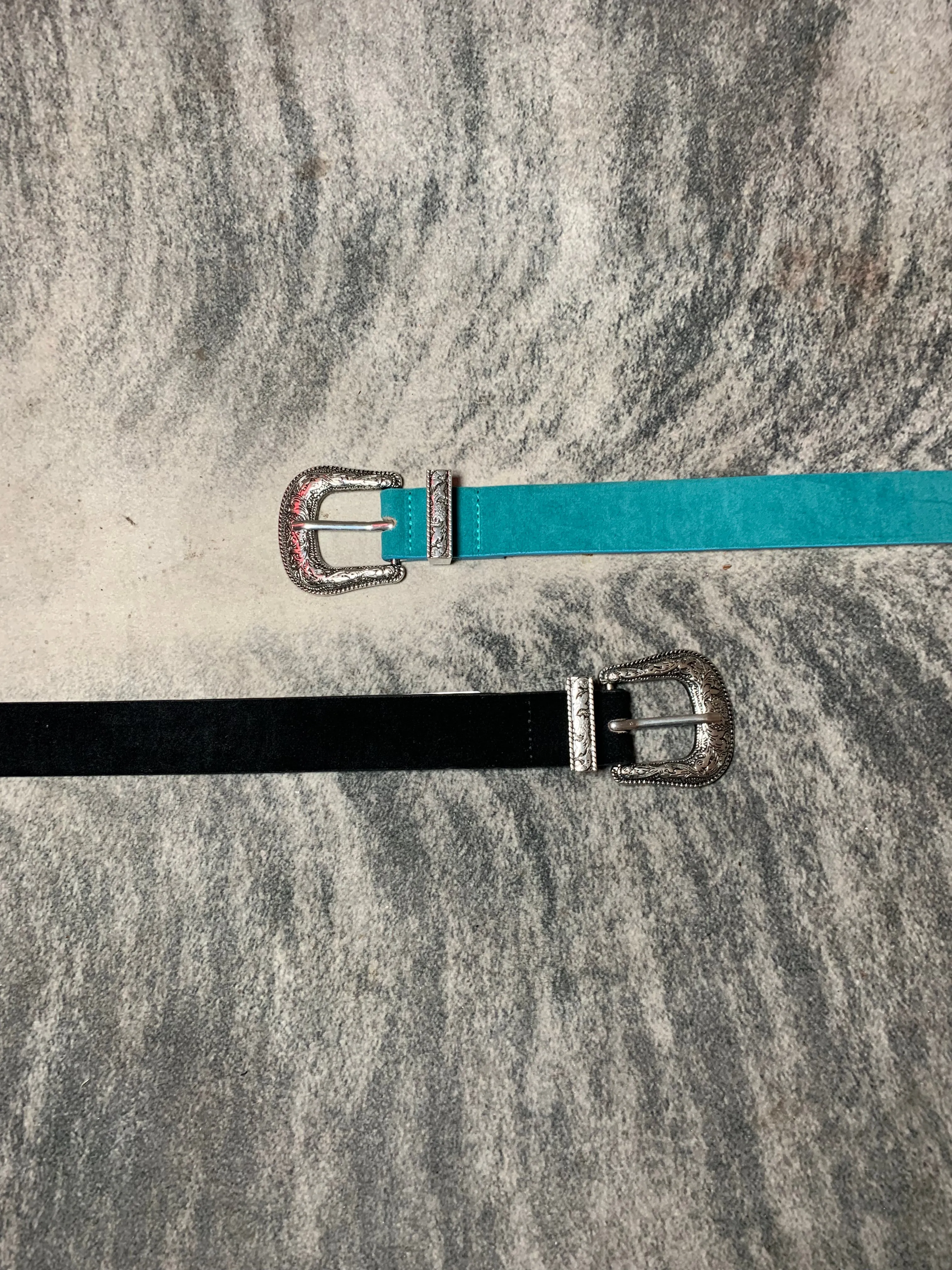 Western Style Leather Belt