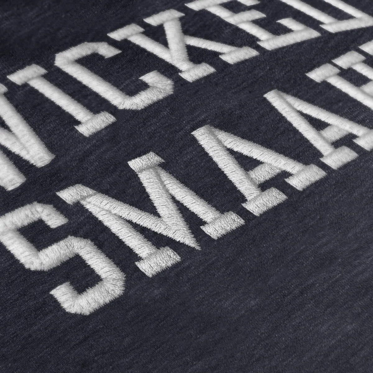 Wicked Smaaht Faux Embroidery Hoodie