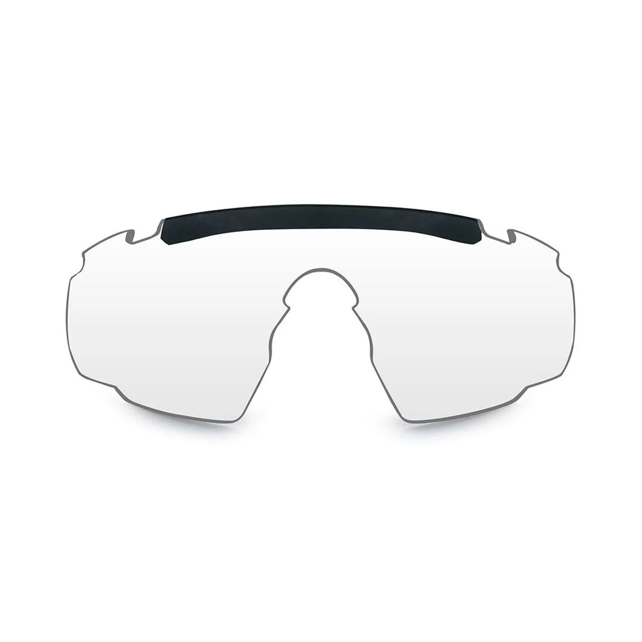 Wiley X Saber Advanced Eyeshield Two Lens Two Matte Black Frames