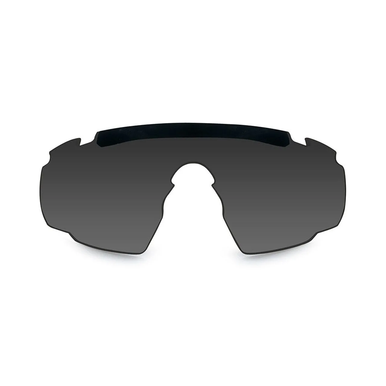 Wiley X Saber Advanced Eyeshield Two Lens Two Matte Black Frames
