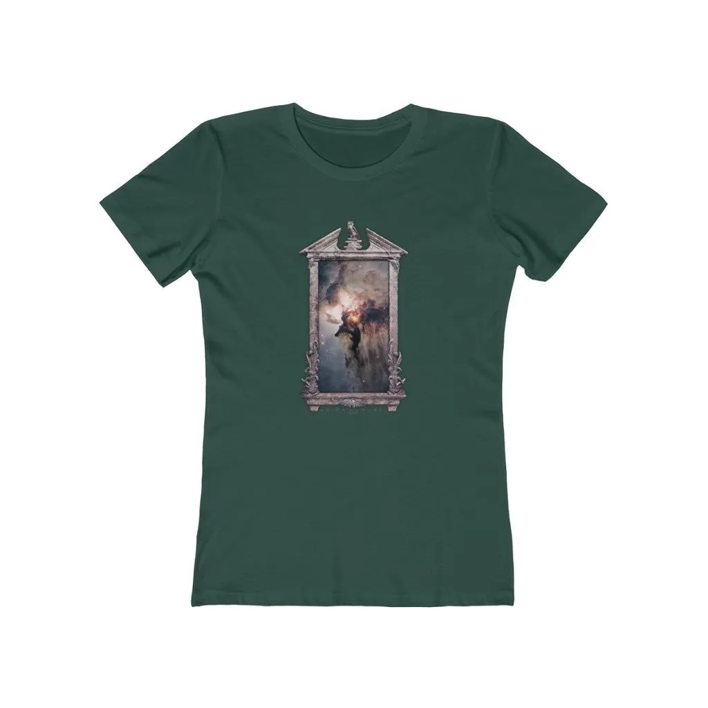 Womens Anima Mundi T-Shirt - Lagoon Nebula Shirt - The Face of God