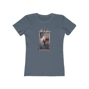 Womens Anima Mundi T-Shirt - Lagoon Nebula Shirt - The Face of God