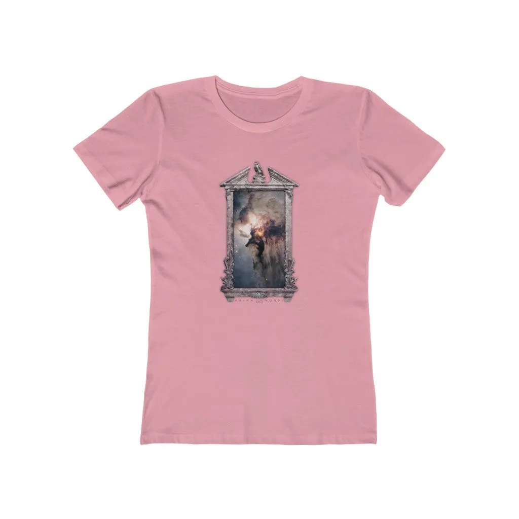 Womens Anima Mundi T-Shirt - Lagoon Nebula Shirt - The Face of God