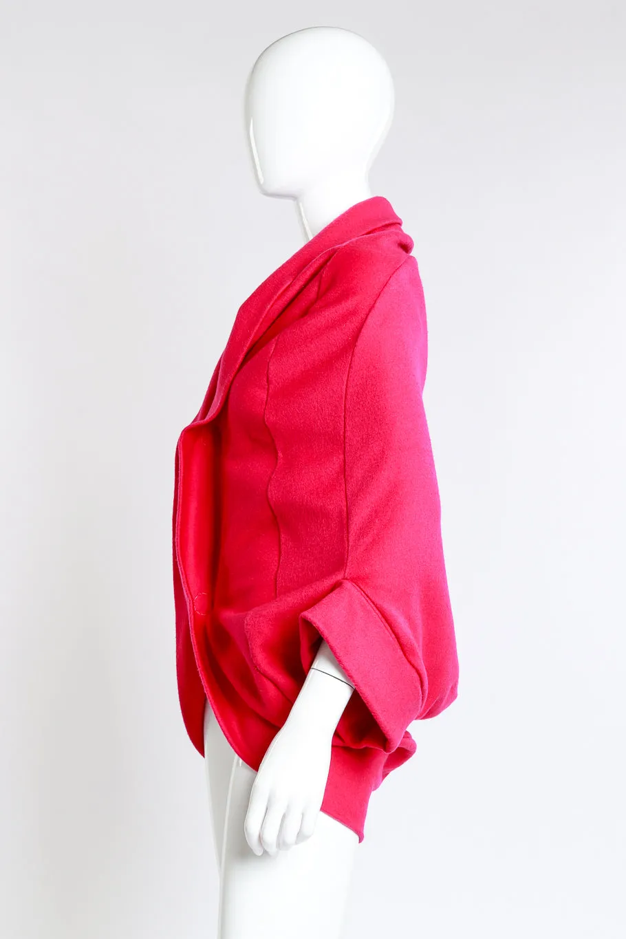 Wool Felt Cocoon Jacket