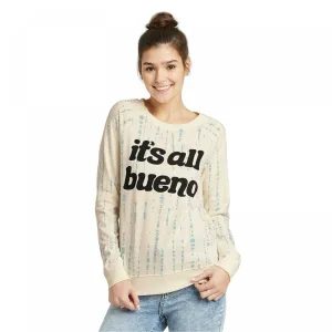 Zoe   Liv Women's It's All Bueno French Terry Graphic Sweatshirt